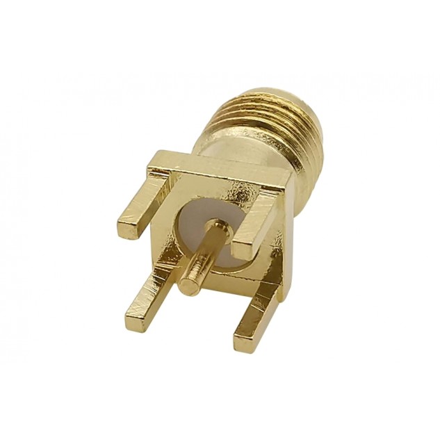 Разъём для FPV и радиооборудования (RP-SMA F прямой на плату)