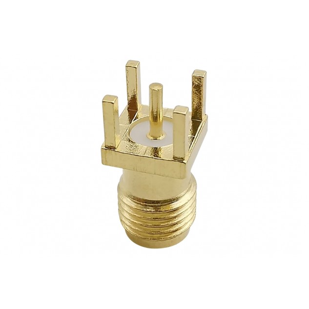 Разъём для FPV и радиооборудования (RP-SMA F прямой на плату)