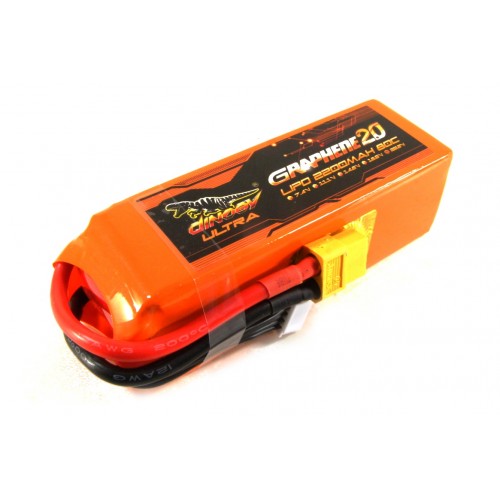 Аккумулятор Dinogy G2.0 Li-Pol 2200mAh 22.2V 6S 80C XT60