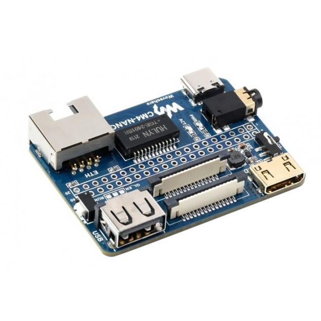 Плата расширения NANO B для Raspberry PI CM4 (Ethernet, HDMI)