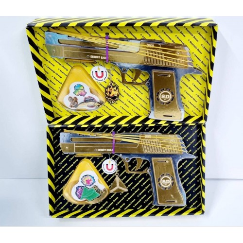 Гумостріл збірна модель "DESERT EAGLE" GOLD BOX, в кор. 23*17см, Сувенір Декор, Україна