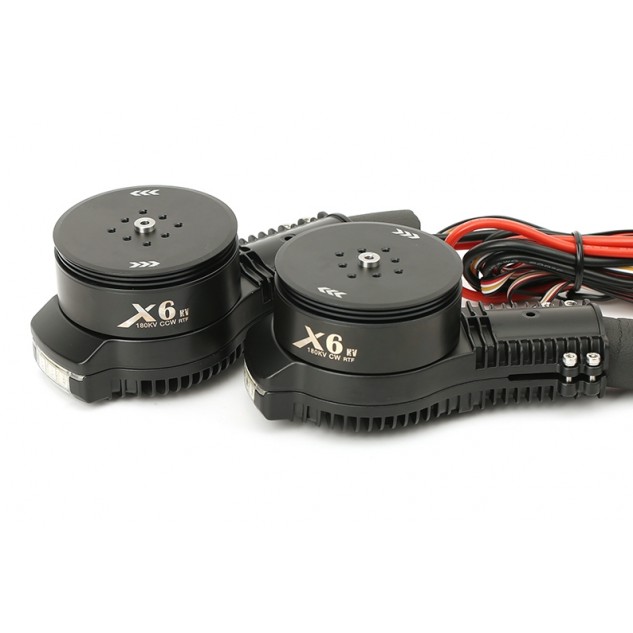 Комбо мотор Hobbywing Xrotor X6 PLUS с регулятором без пропеллера (CCW)