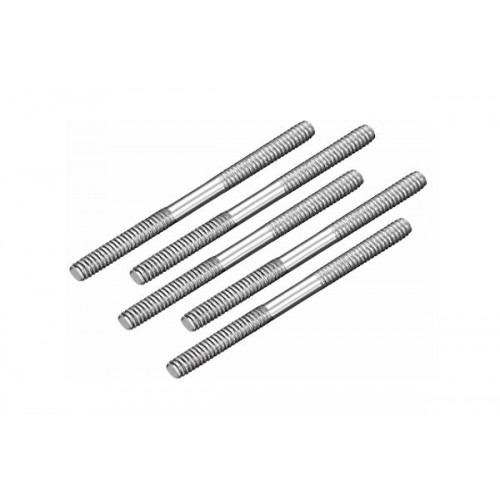 50 шт - Тяга Haoye M2 L25мм с резьбой 10 мм для авиамоделей