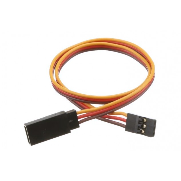 50 шт - Удлинитель 22AWG для сервоприводов JR (60 см)