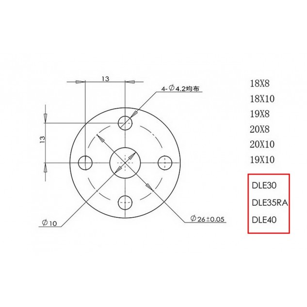 Пропеллер деревянный для самолета 6Star FA 18x10 CCW
