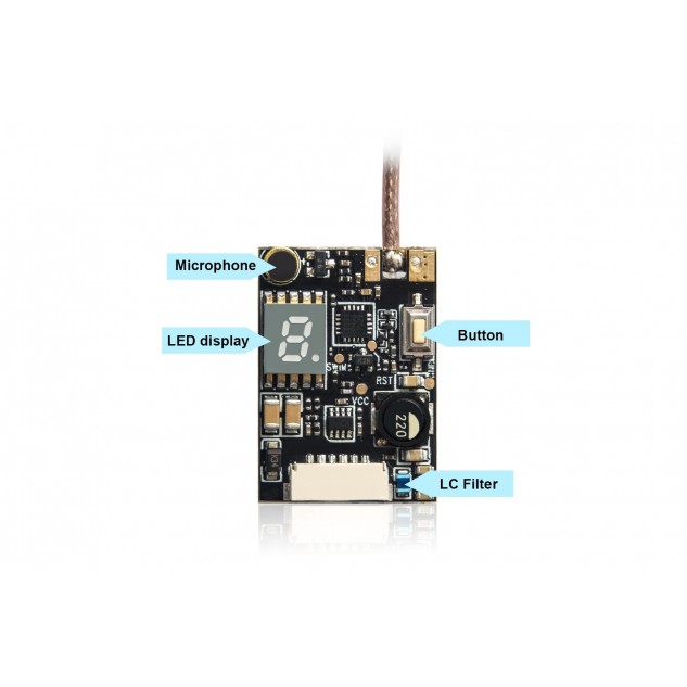 Видеопередатчик AKK X2-P 5.8GHz 800mW