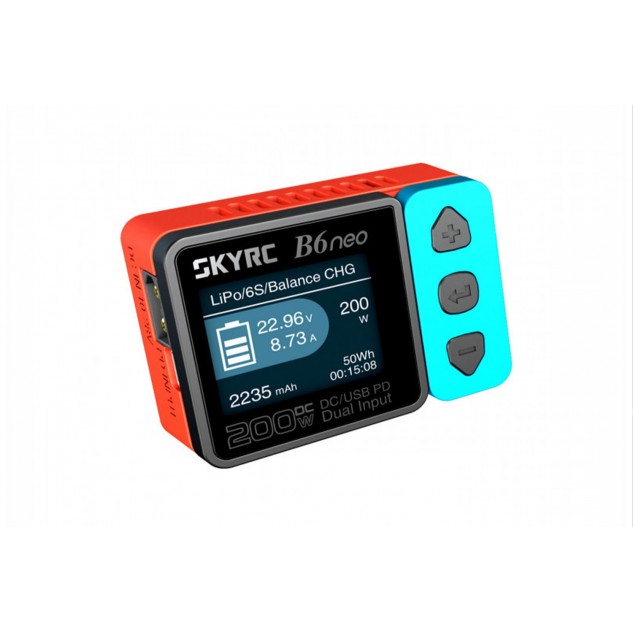Зарядное устройство универсальное SkyRC B6neo 80W/200W без блока питания (SK-100198)