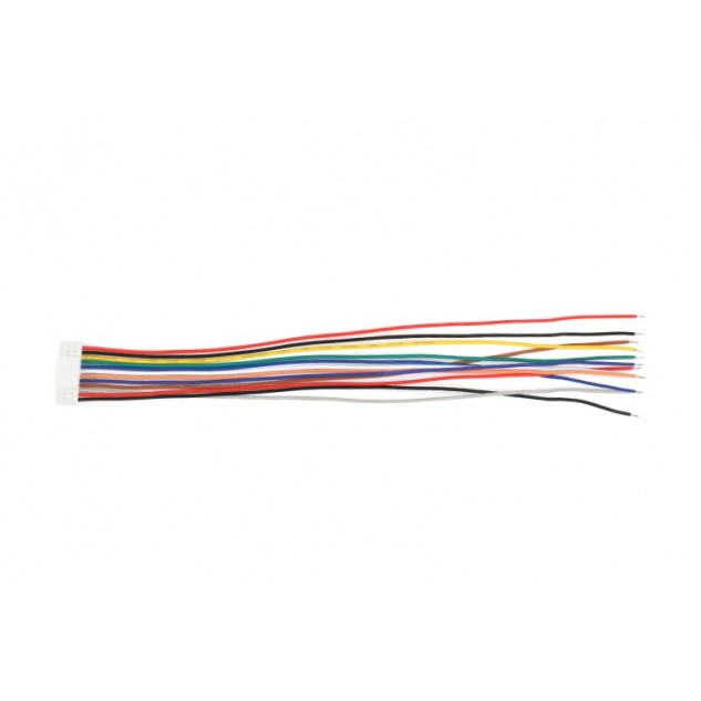Кабель 15см с одним коннектором Micro JST GH 1.25мм F (4 pin)