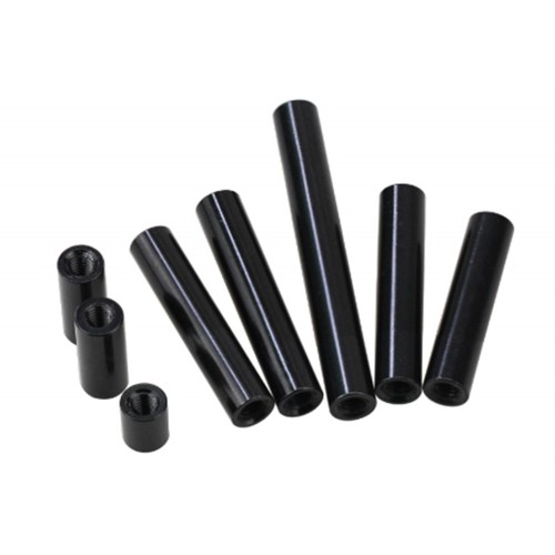 50 шт - Стойки алюминиевые M3 L30 D6 (черный)