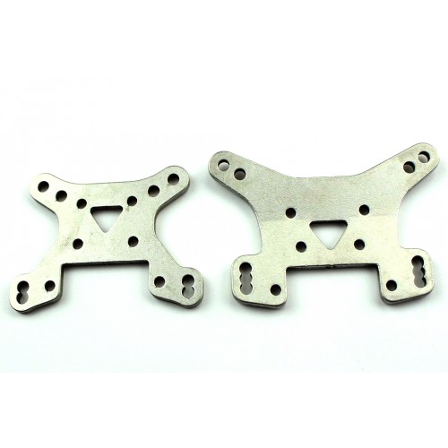 Бабочка комплект передняя и задняя стальная (Запчасть для машинок на радиоуправлении WL Toys 144001)
