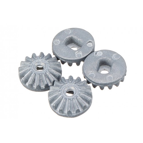 Шестерня механизма дифференциала солнечная металл 4 шт (Запчасть для машинок на радиоуправлении WL T