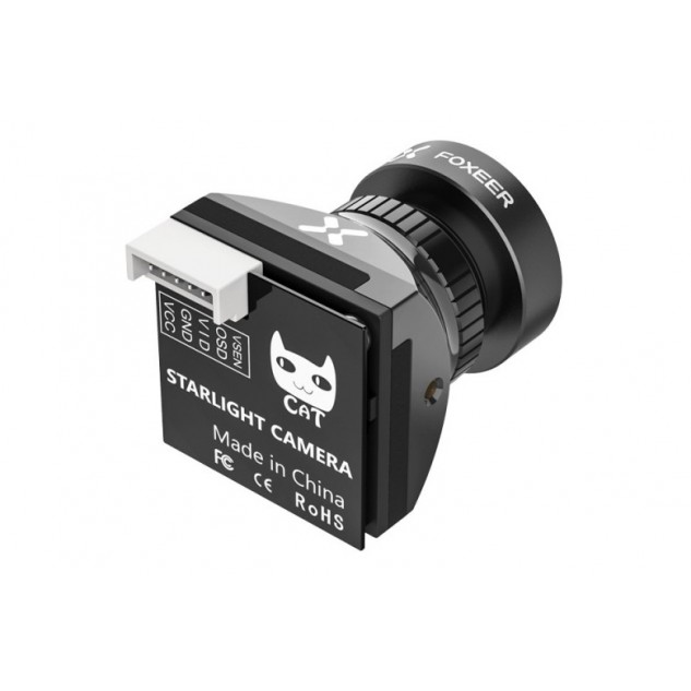Камера FPV для дрона Foxeer Cat 3 Micro 1/3" 1200TVL M12 L2.1 (черный)