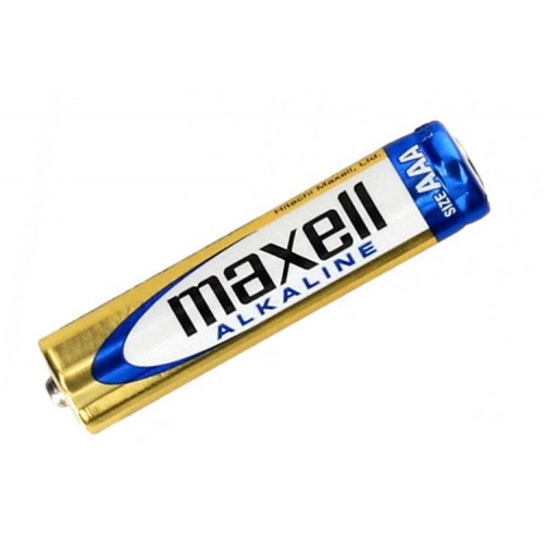 Батарейка AAA Maxell Alkaline LR03 в пленке 1шт (2шт в уп.)