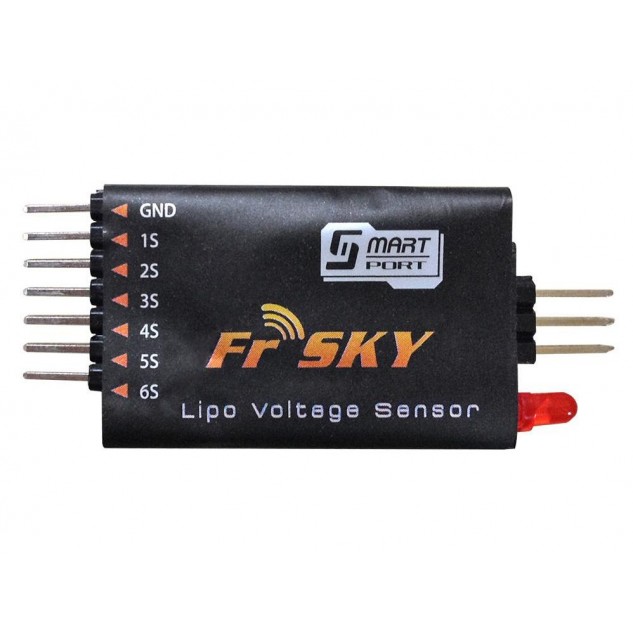 Датчик напряжения FLVSS 2S-6S Smart для телеметрии FrSky S.Port