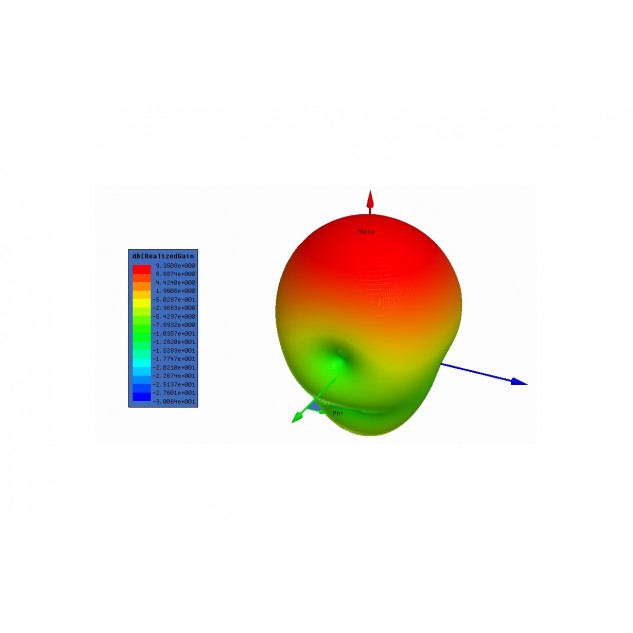 Антенна 2.4GHz Maple патч 9dB SMA
