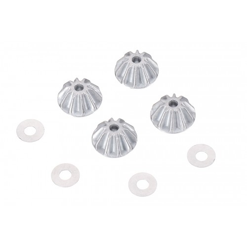 Шестерня механизма дифференциала сателлит металл 4 шт (Запчасть для машинок на радиоуправлении WL To