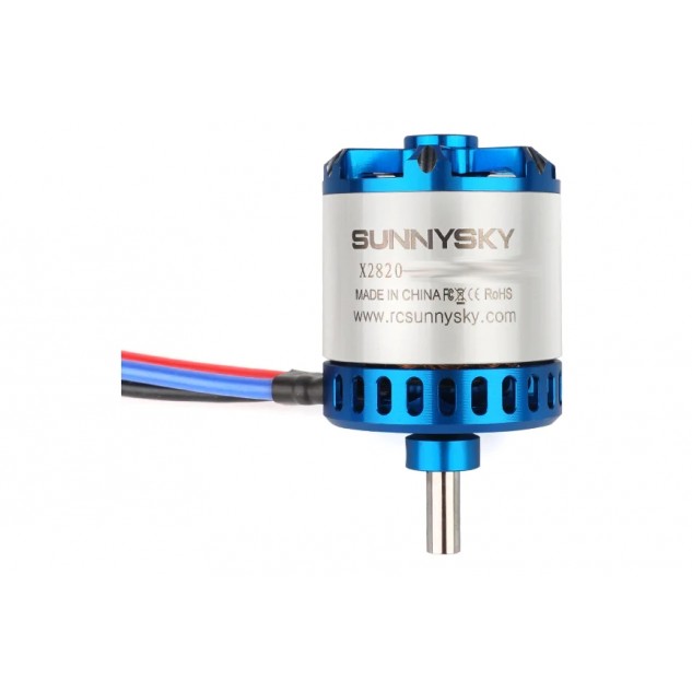 Мотор SunnySky X2820 V3 KV500 6S для самолетов