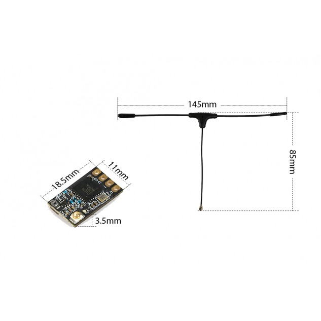 Приемник Foxeer ELRS 915-868MHz MR1704