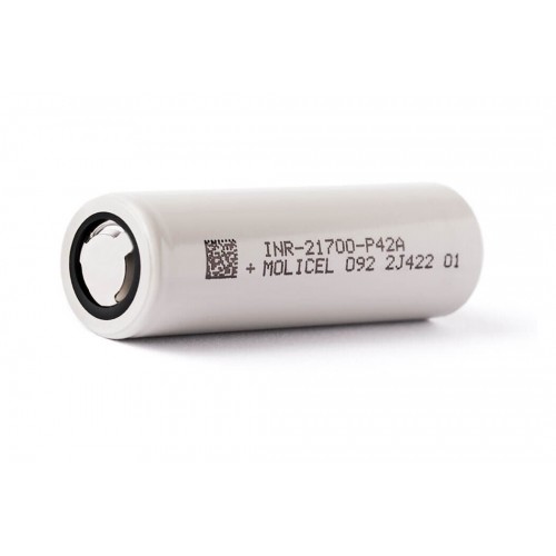 Аккумулятор 21700 Molicel INR21700-P42A Li-Ion 4200мАч 45A
