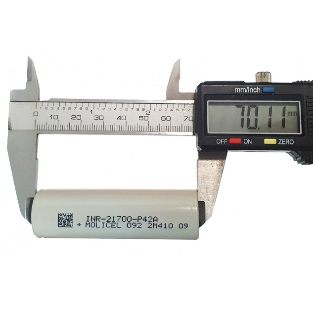 Аккумулятор 21700 Molicel INR21700-P42A Li-Ion 4200мАч 45A