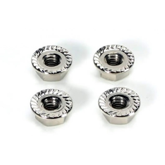 Team Magic 4mm Special Wheel Lock Nut 4p