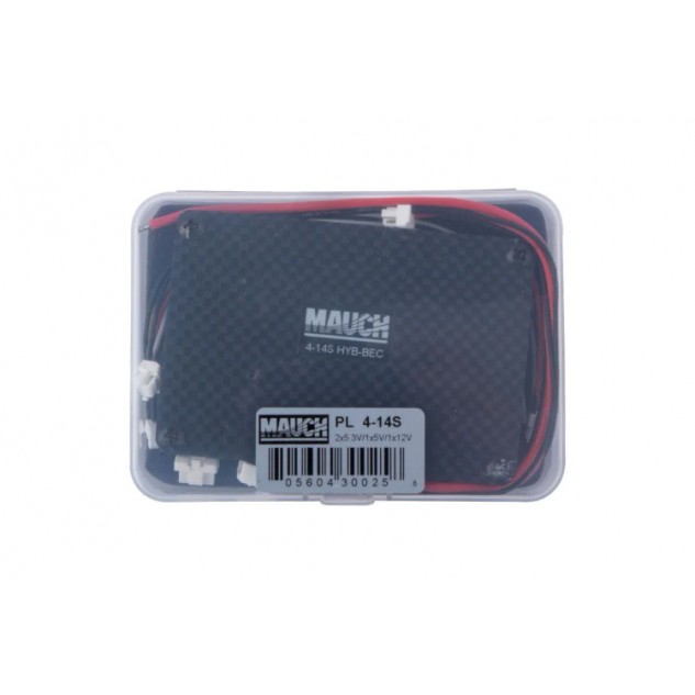 Регулятор питания MAUCH PL 4-14S HYB-BEC 4x (2x5.3 В; 1х5 В; 1х12 В)