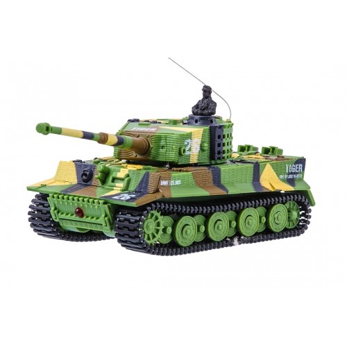 Танк на радиоуправлении 1:72 GWT Tiger 2117 (хаки зеленый)