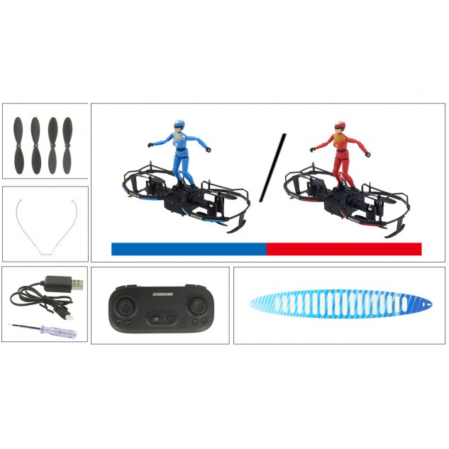 Квадрокоптер с фигуркой Broadream S11 с удержанием высоты