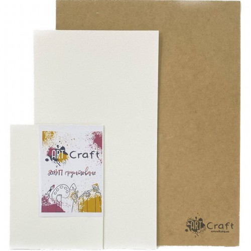 ДВП ґрунтоване 20*30см в термопакете ТМ ART Craft
