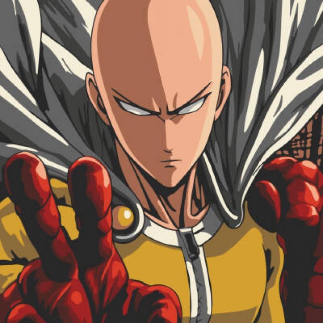 Картина за номерами "One-Punch Man" лак 40*40см термопакет ТМ ART Craft