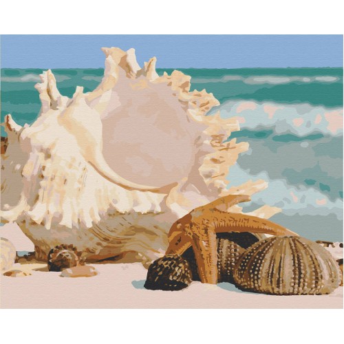 Картина за номерами "Музика моря" лак 40*50см термопакет ТМ ART Craft