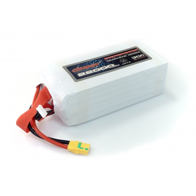 Аккумулятор для радиоуправляемой модели Dinogy Li-Pol 22000 мАч 22.2 В 6S 76x92x210мм XT90S 35C