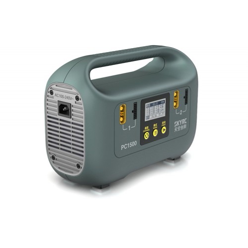 Зарядное устройство дуо SkyRC PC1500 25A/1500W с/БП для Li-Pol 12S/14S аккумуляторов (SK-100173)