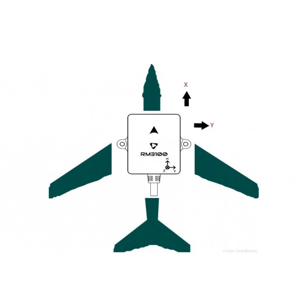 Компас электронный HolyBro RM3100 DroneCAN (42 см