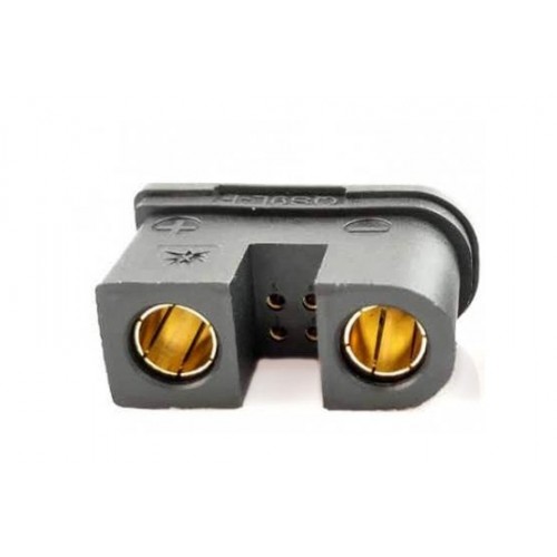 50 шт - Коннектор QS9-S Female безыскровой (черный)
