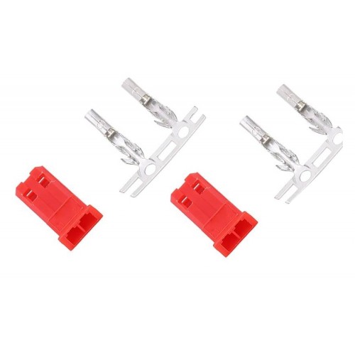 Коннекторы AMASS JST 2PIN Male с контактами 2 шт