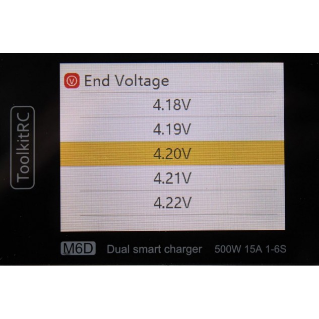 Зарядное устройство дуо ToolKitRC M6D 500W 15A 1-6S без блока питания