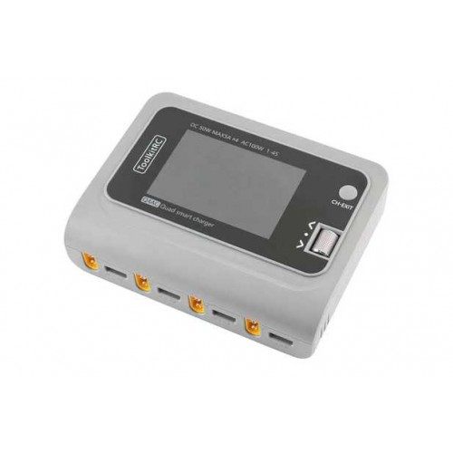 Зарядное устройство кватро ToolKitRC Q4AC 2-4S 100W с/БП универсальное