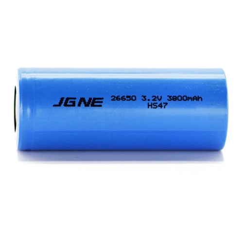 Аккумулятор LiFePO4 3.2В 26650 JGNE HTCFR26650 3800мАч 11.4А