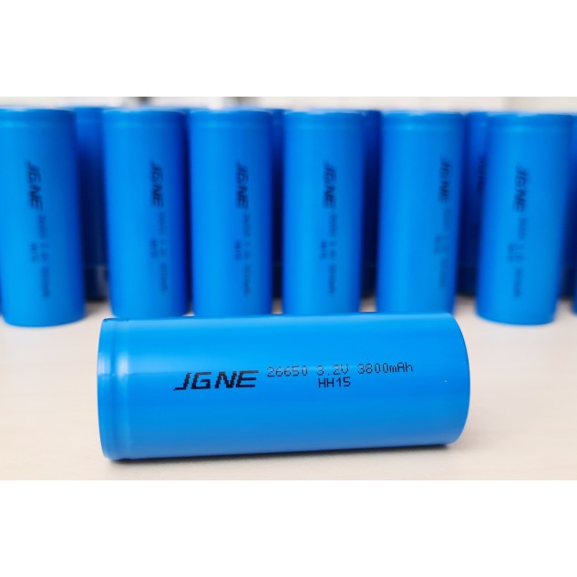 Аккумулятор LiFePO4 3.2В 26650 JGNE HTCFR26650 3800мАч 11.4А