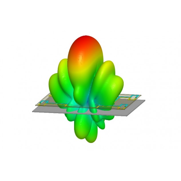 Антенна 5.5GHz Maple патч 17dB SMA