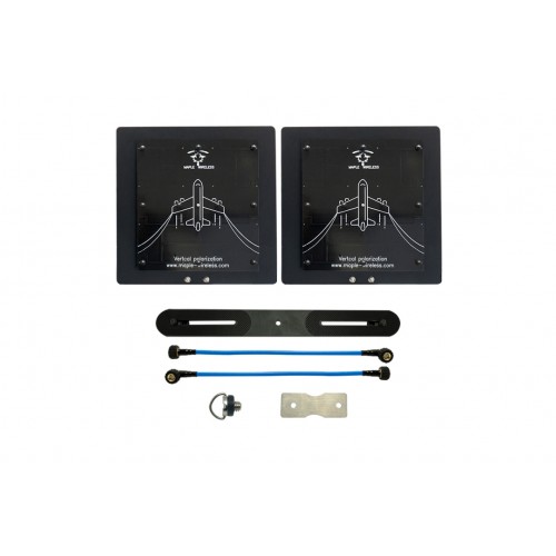 Антенны 4.9GHz 2шт Maple патч 21dB SMA комплект
