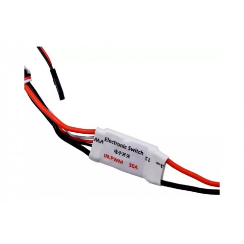 Переключатель управляемый PWM 1-6S 3.7-27В 30А