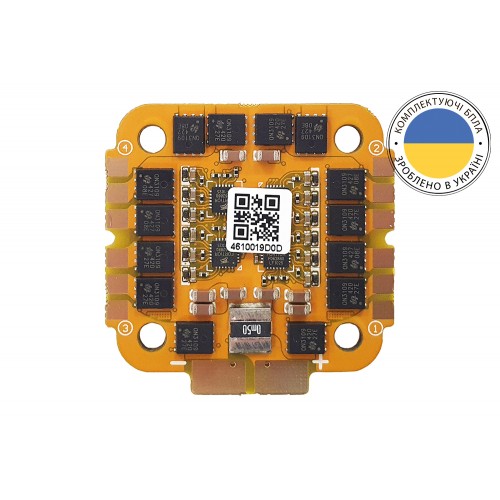 Регулятор 4-в-1 для квадрокоптера Франківськ V1 3-6s 4x55A BlueJay