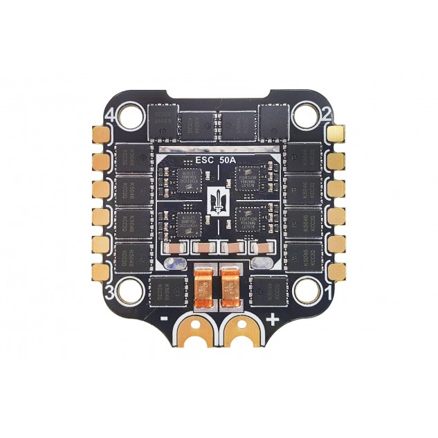 Полетный стек VYRIY F405 V2 BMI270 50A_BLS 3-6s (контроллер и регулятор для квадрокоптеров)