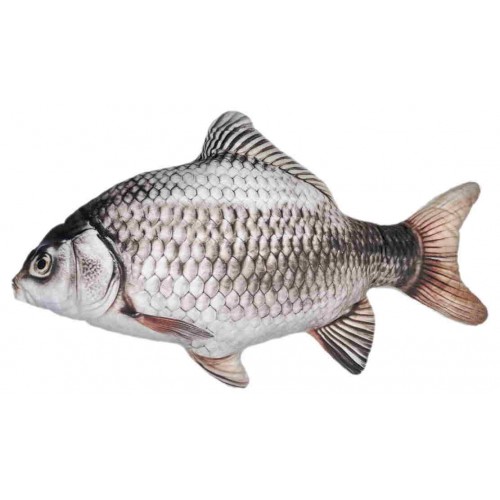 Іграшка м’яконабивна «КАРАСЬ СРІБНИЙ 50см подушка обіймашка Сувенір Декор