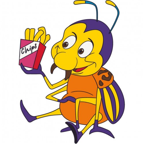 Картина Дитяча розмальовка Колорадський жучок 25*30см в термопакеті ТМ ART Craft