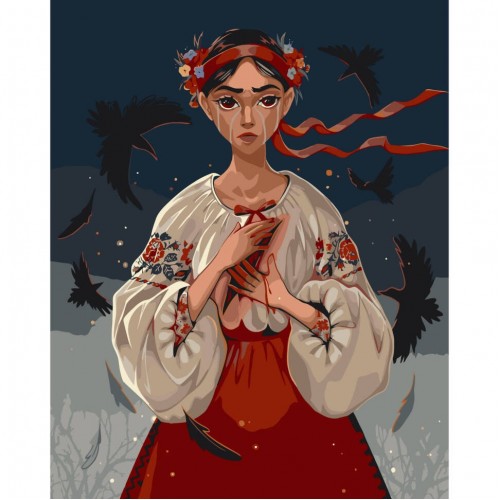 Картина за номерами Катерина 40*50см термопакет ТМ ART Craft