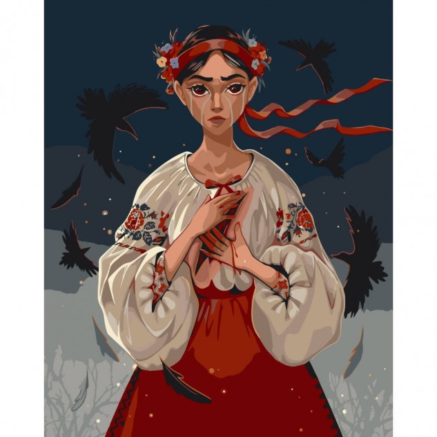 Картина за номерами Катерина 40*50см термопакет ТМ ART Craft