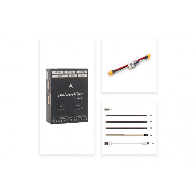 Полётный контроллер Holybro Pixhawk 6C Mini + PM02-12S